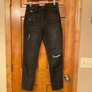 RSQ Jeans, size 3, waist 26, black/gray